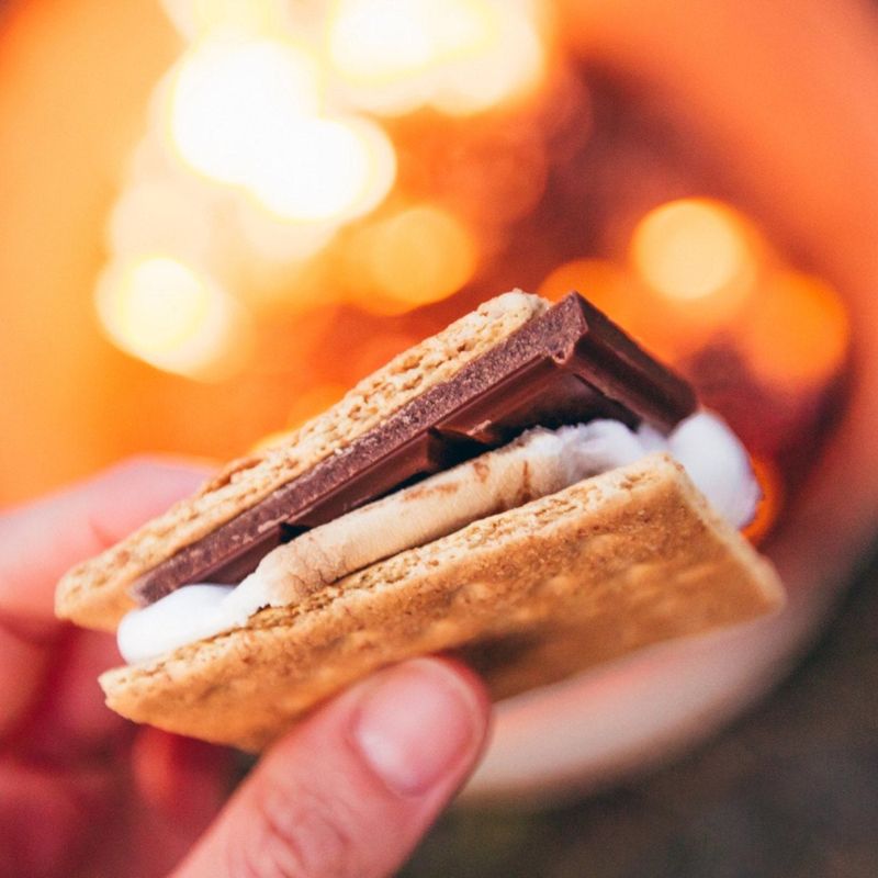 Making S’mores At Campfires