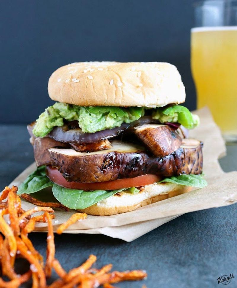 Portobello Mushroom Sandwich