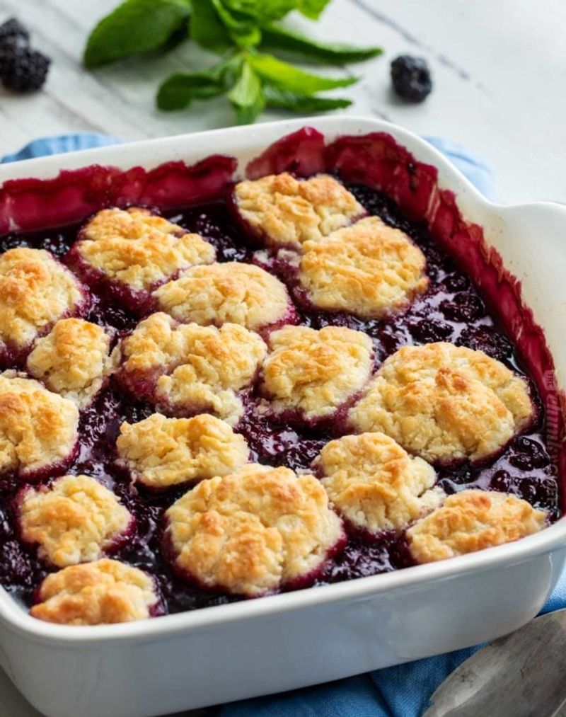 Grandma's Blackberry Cobbler