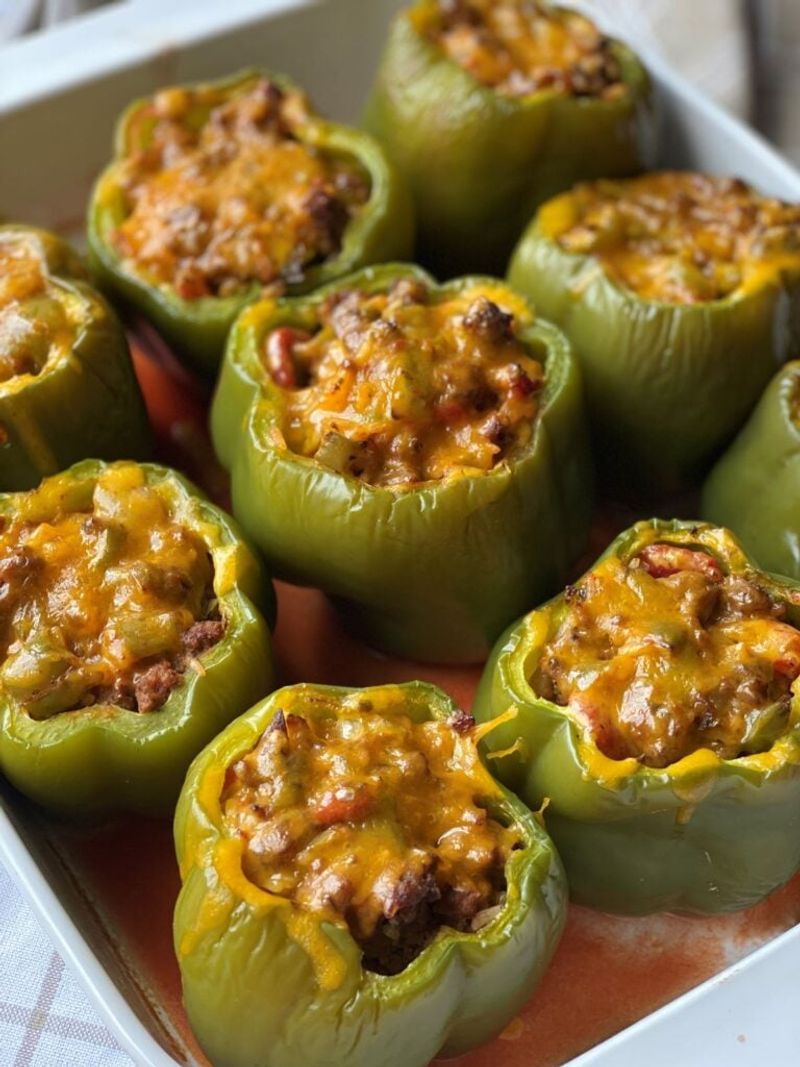 Stuffed Green Peppers