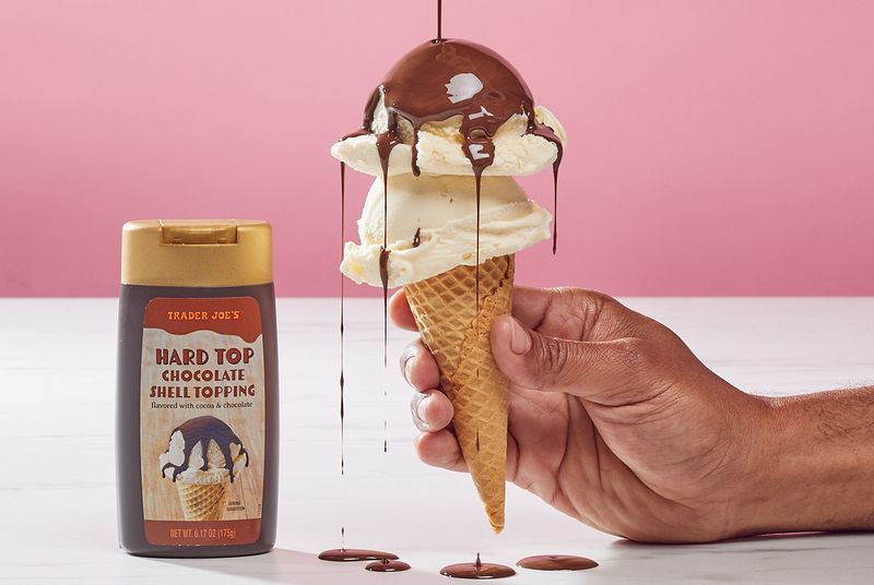 Hard Top Chocolate Shell Topping