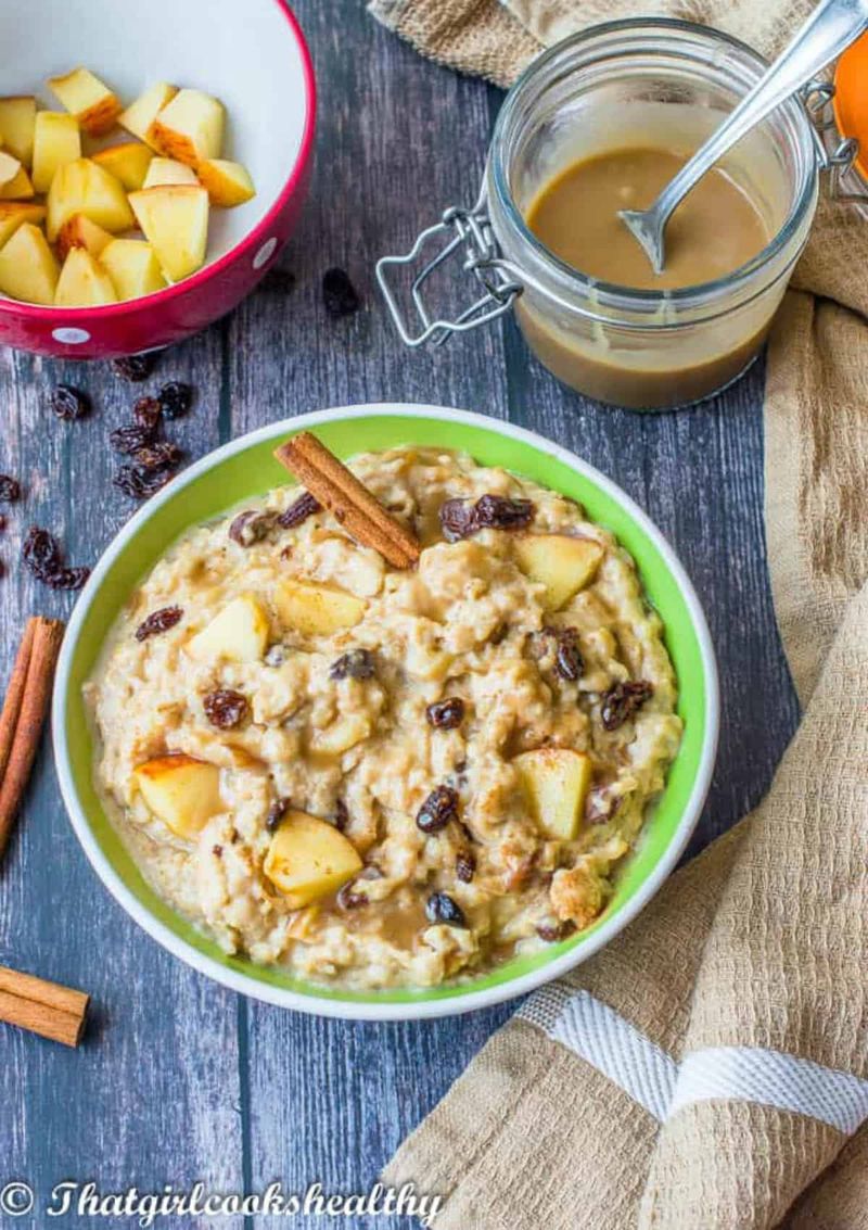 Green Apple And Cinnamon Oats