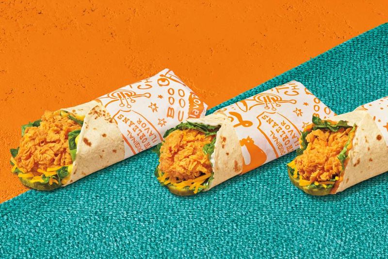 Honey Mustard Chicken Wraps