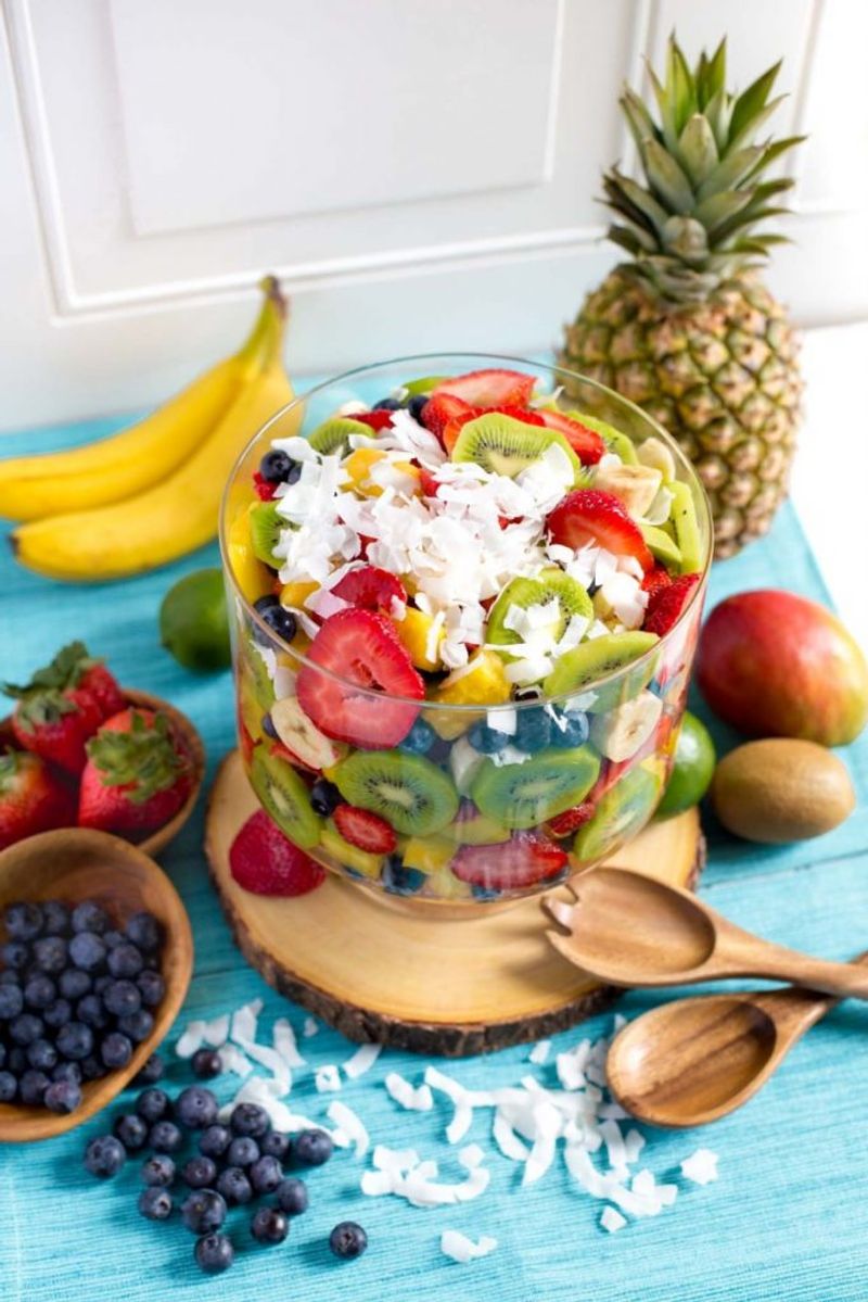 Coconut Curry Fruit Surprise