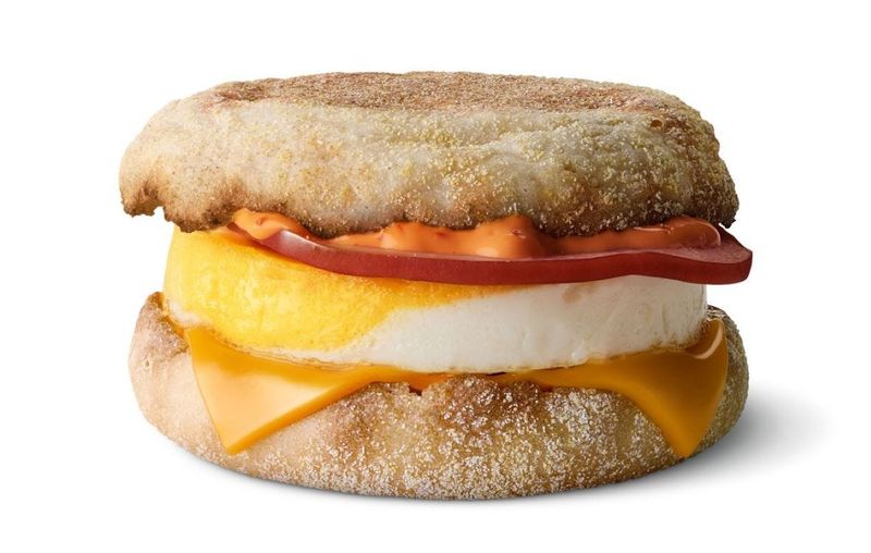 Spicy Sausage McMuffin With Egg