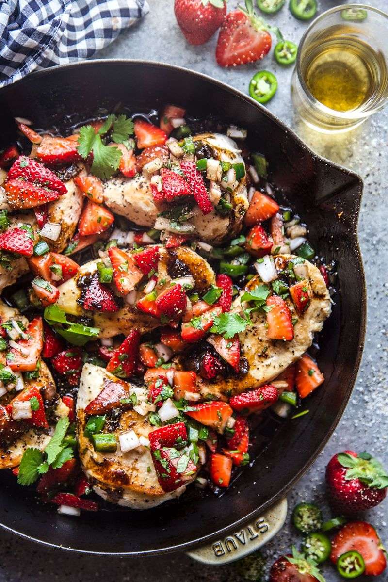 Strawberry Jalapeño Chicken