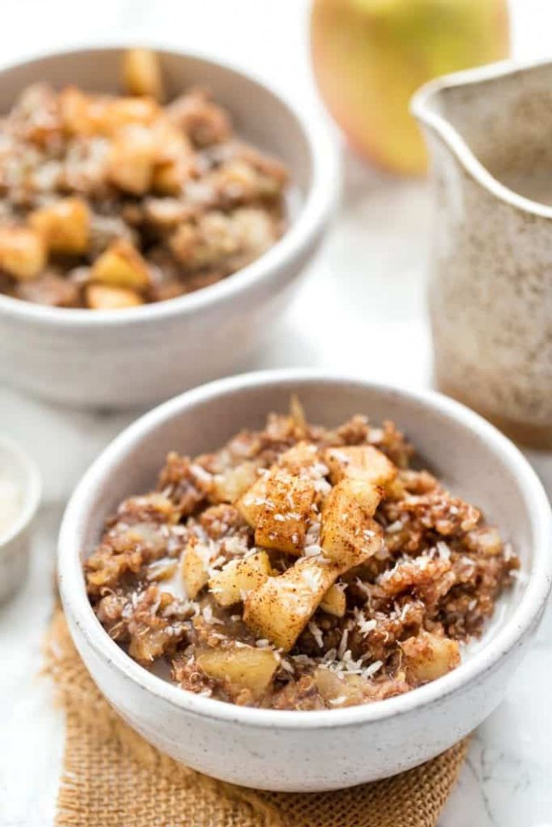 Spiced Apple Breakfast Quinoa