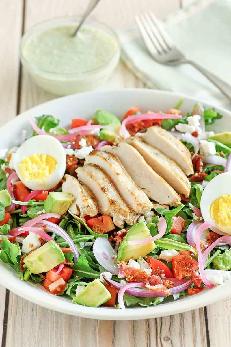 Sub In An Egg For Protein On Any Salad