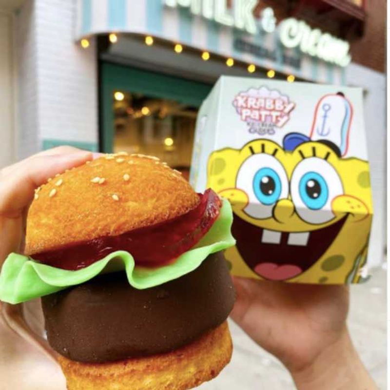 Krabby Patty Sliders