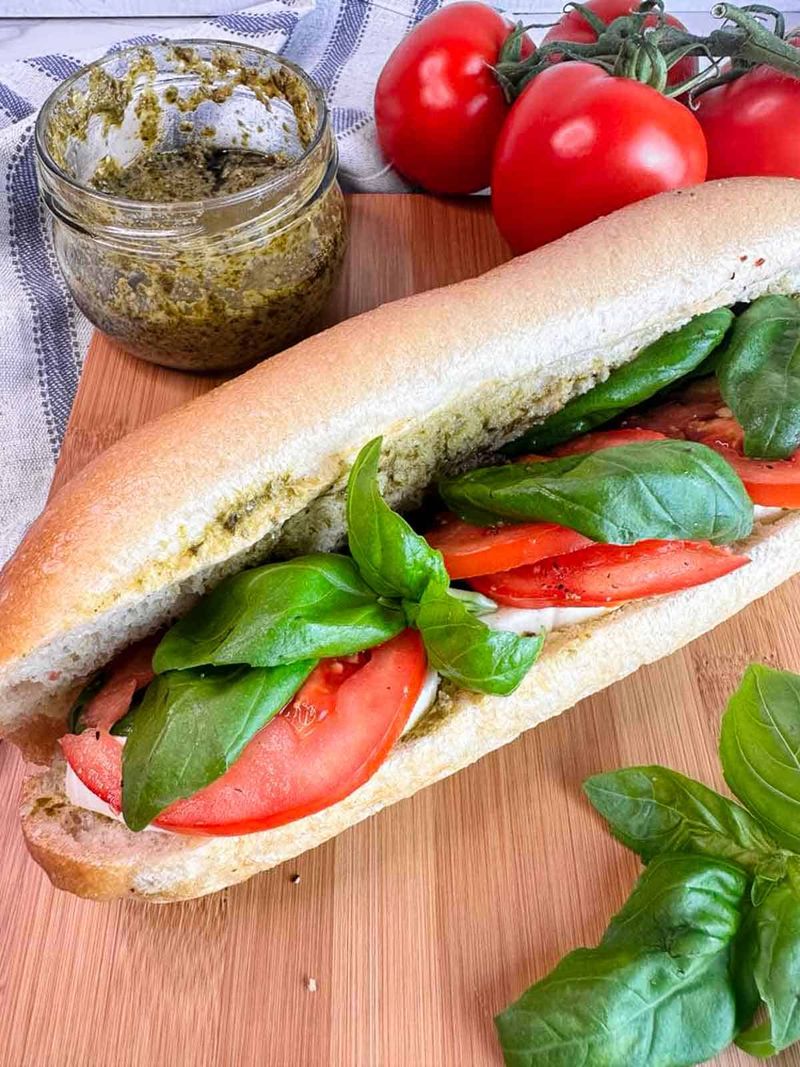Layer With Fresh Basil If Desired