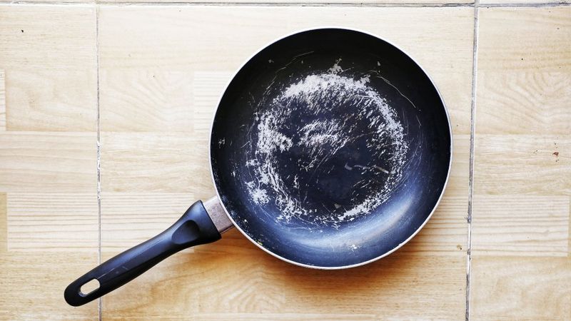 Cooking With Nonstick Pans That Are Scratched