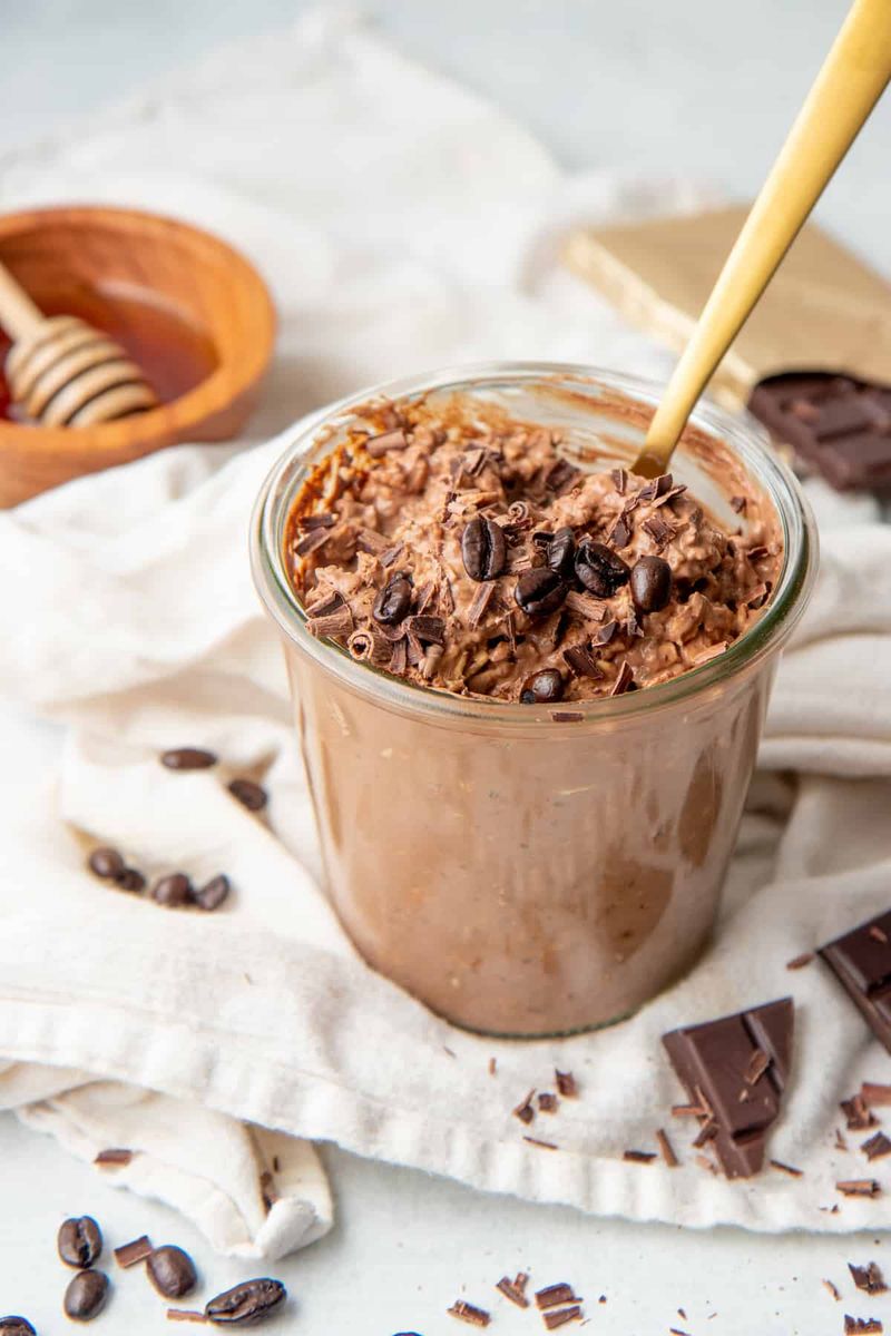 Mocha Coffee Overnight Oats