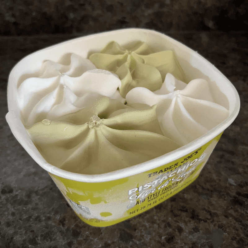 Italian Pistachio & Fior Di Latte Gelato-Style Frozen Dessert