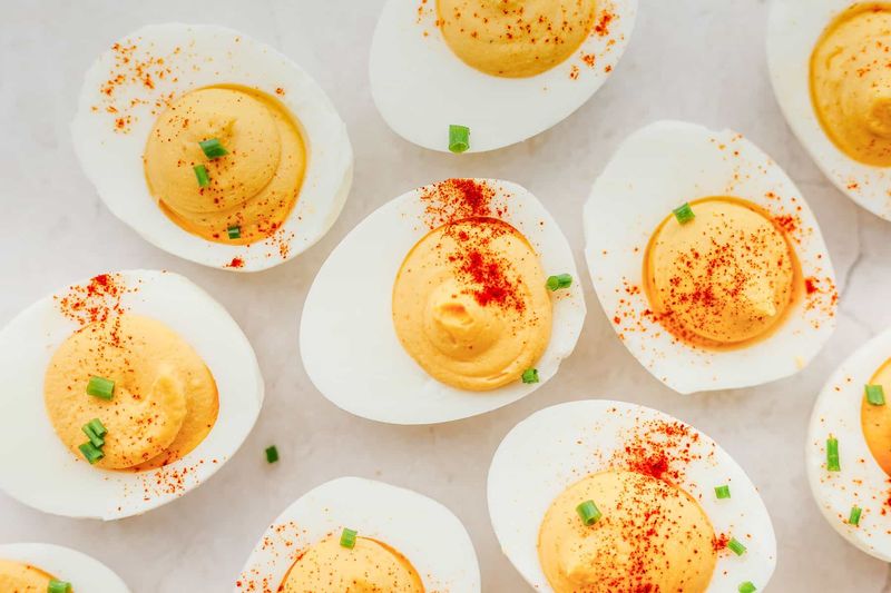 Deviled Eggs With Paprika
