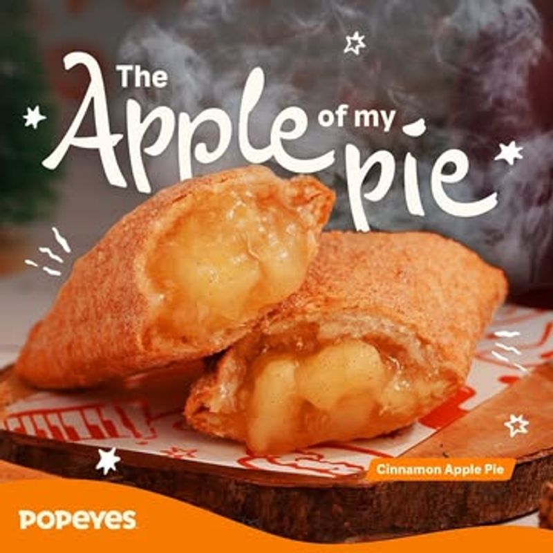 Popeyes' Cinnamon Apple Pie