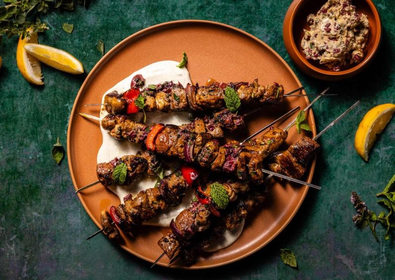 Mediterranean Lamb Kebabs