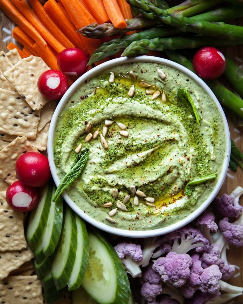 Pesto White Bean Dip