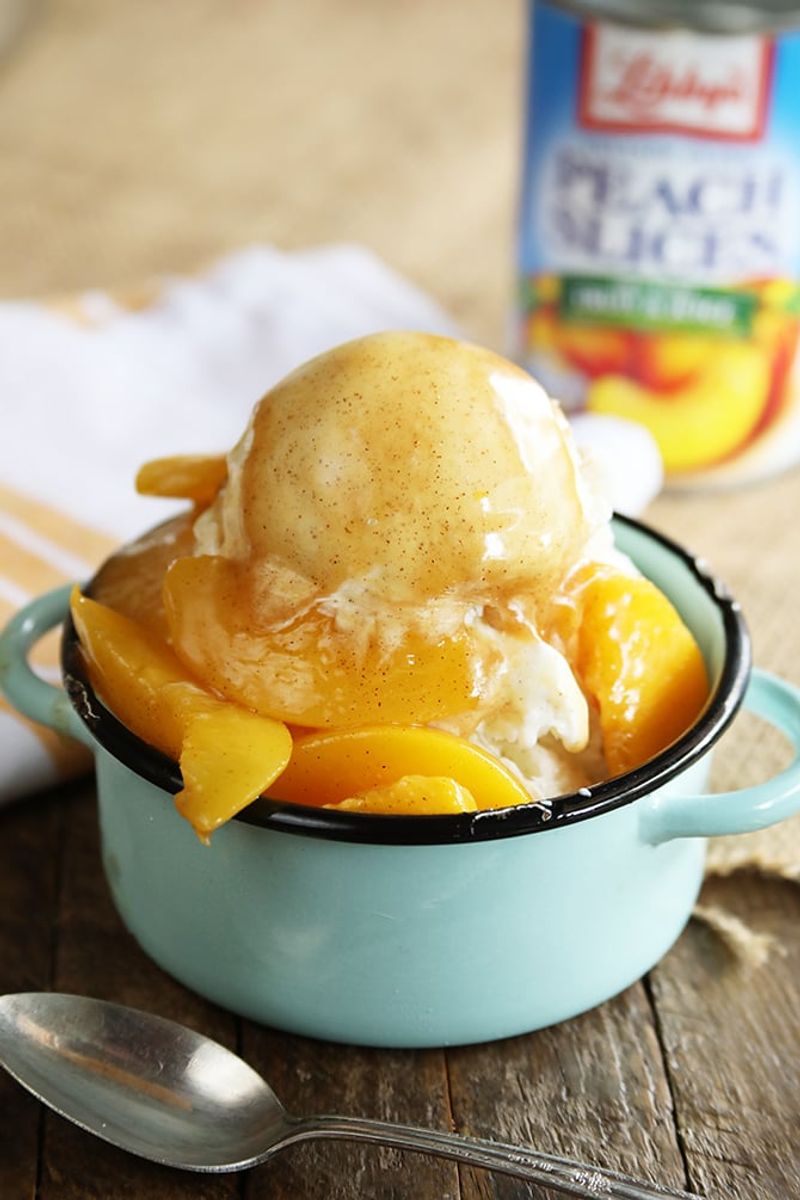 Peach Slices In Syrup