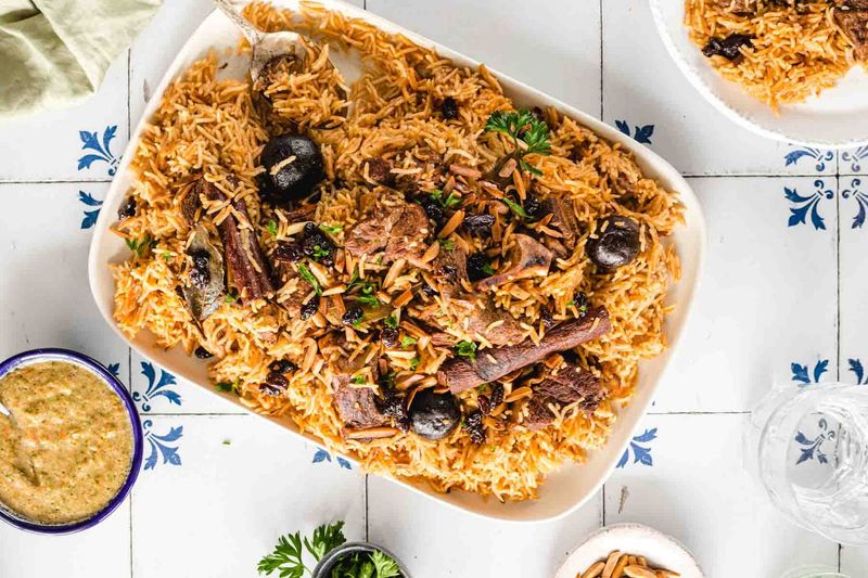 Kuwait Airways’ Lamb Machboos And Saffron Rice