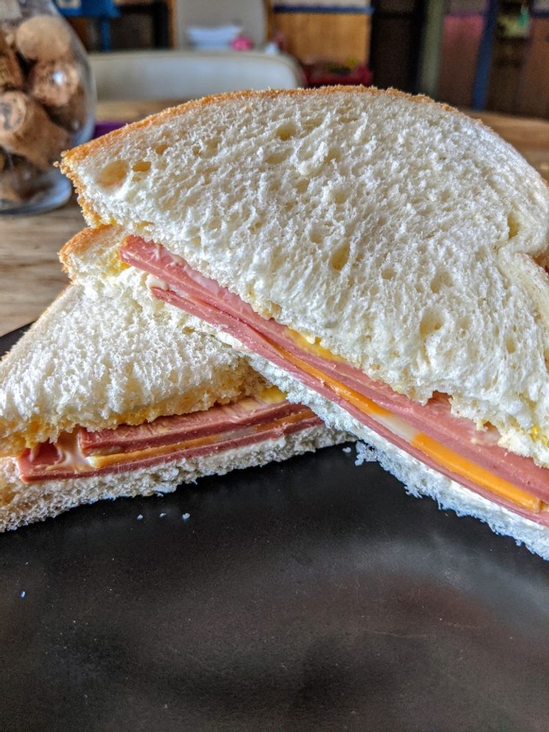 Bologna And Cheese Sandwiches