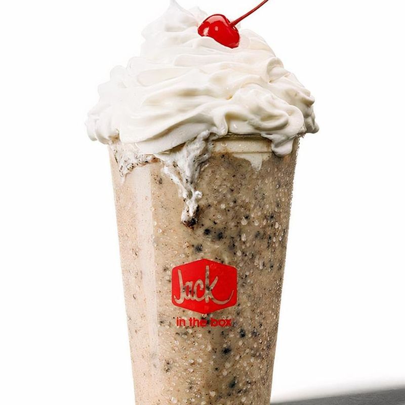 Jack In The Box Oreo Cookie Shake