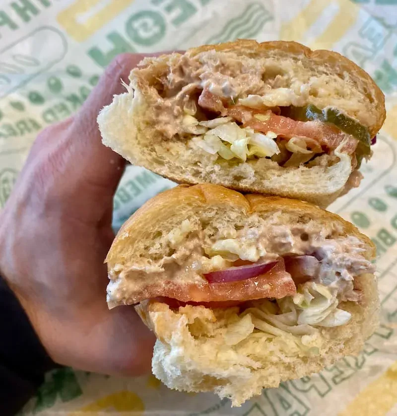 Subway Tuna Sandwich