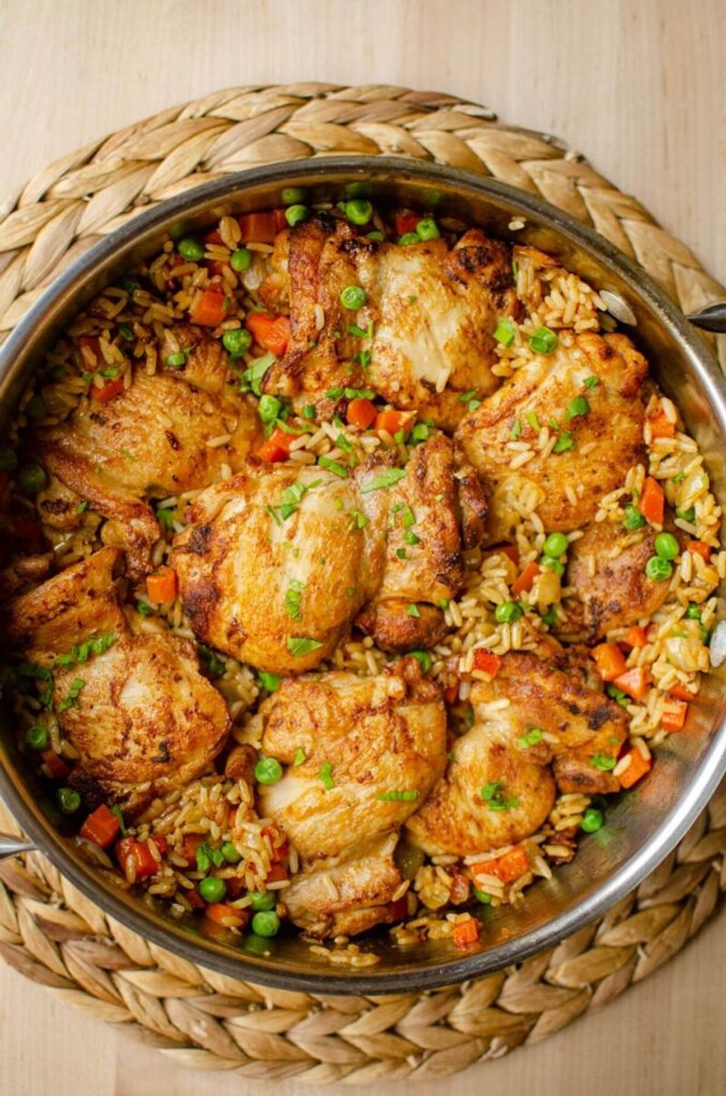 One-Pot Chicken And Rice