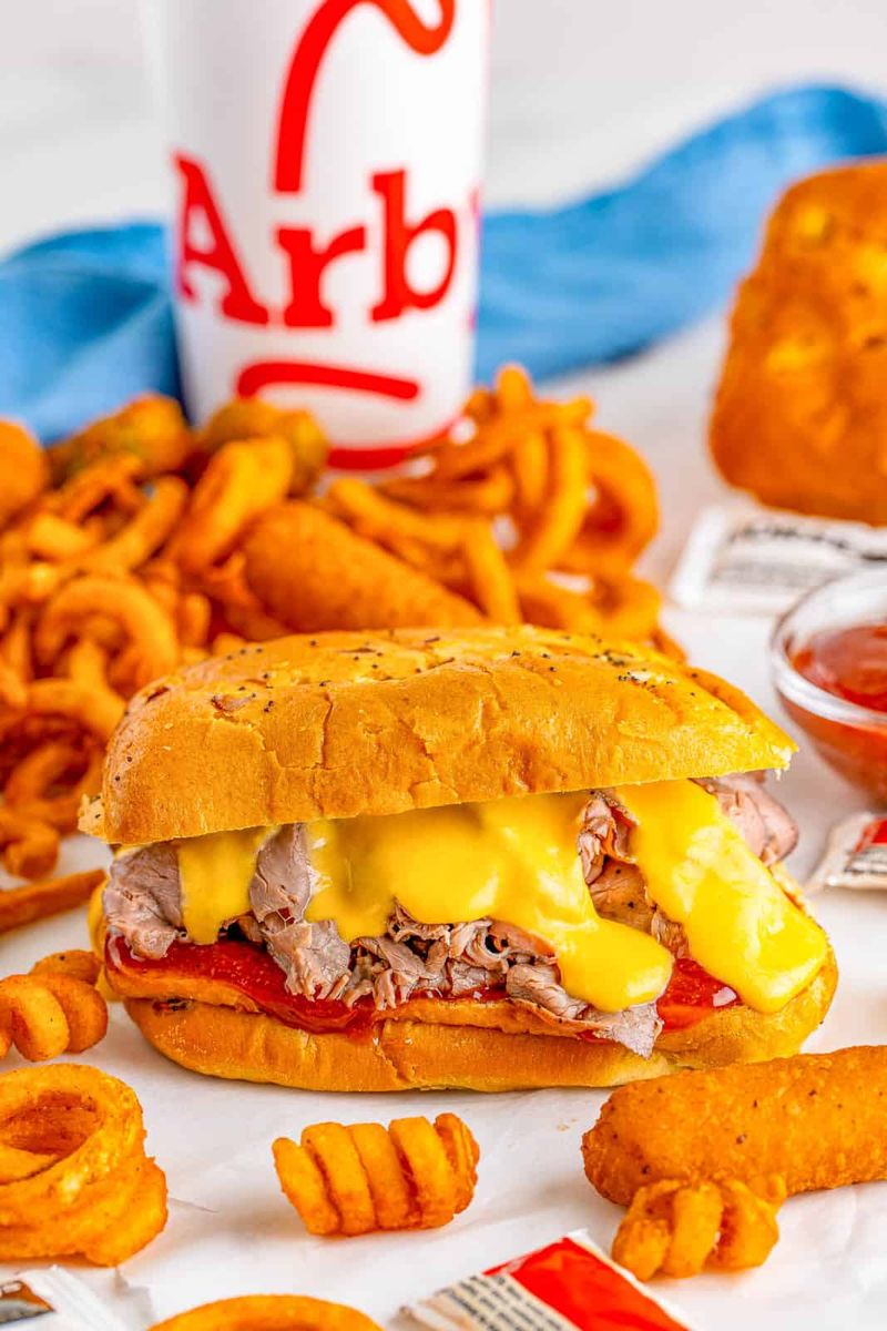 Half Pound Beef 'N Cheddar (Arby's)