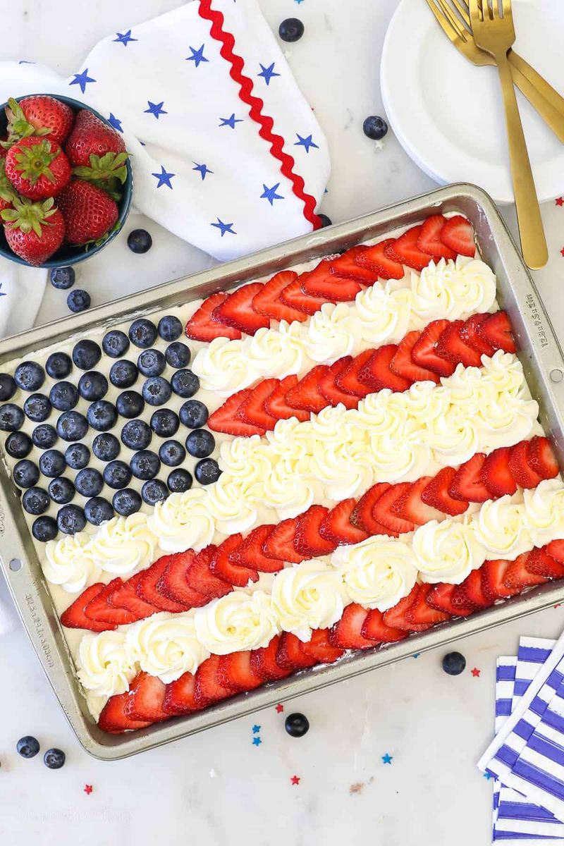 Flag Cake