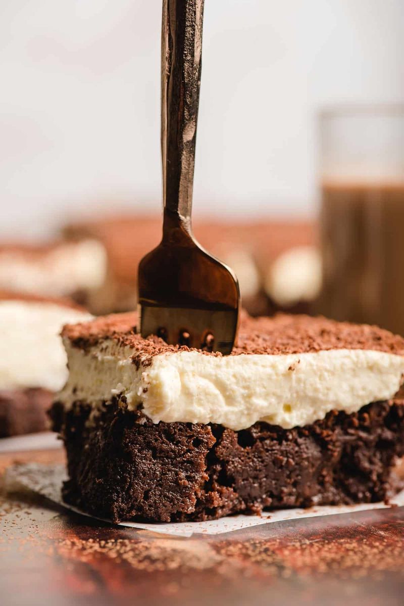 Coffee-Soaked Brownies