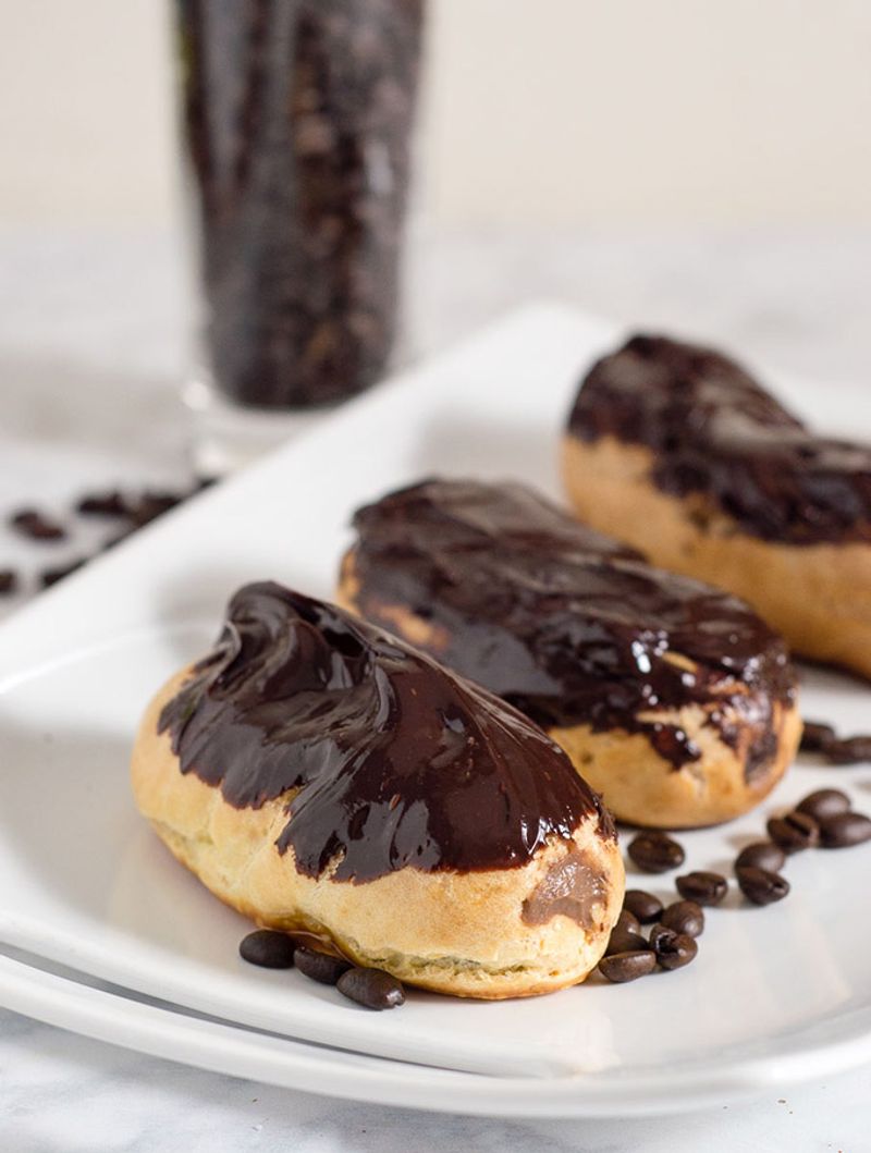 Mocha Éclairs