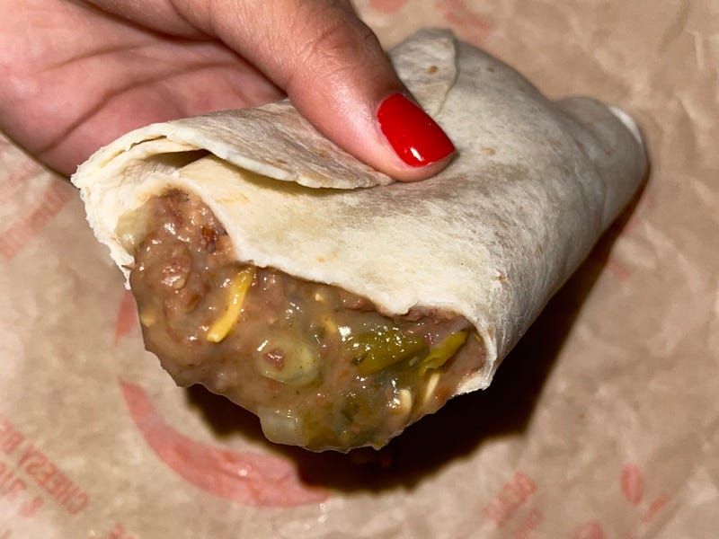 Green Sauce Burrito