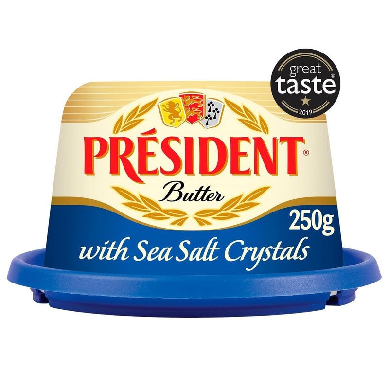 President Spreadable Butter with Sea Salt