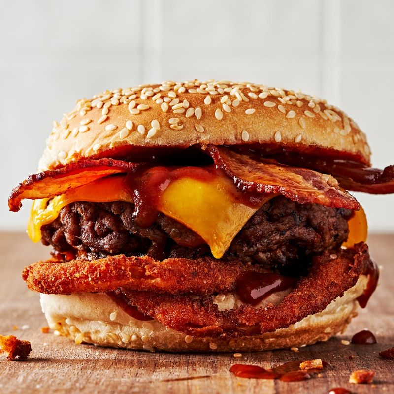 Triple Western Bacon Cheeseburger (Carl's Jr.)