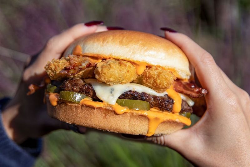 Triple El Diablo Burger (Carl's Jr.)
