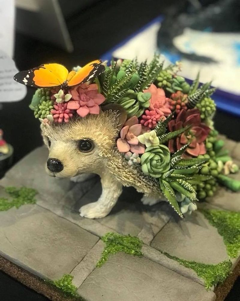 Sculpted Woodland Creature Cake