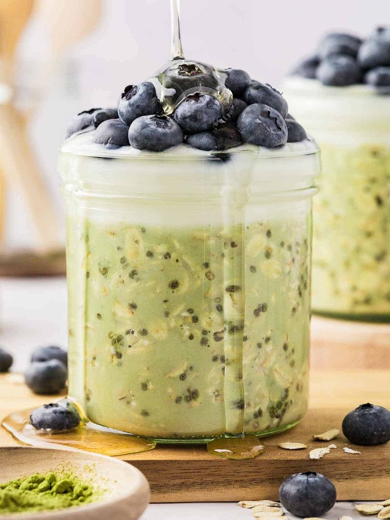 Matcha Green Tea Overnight Oats