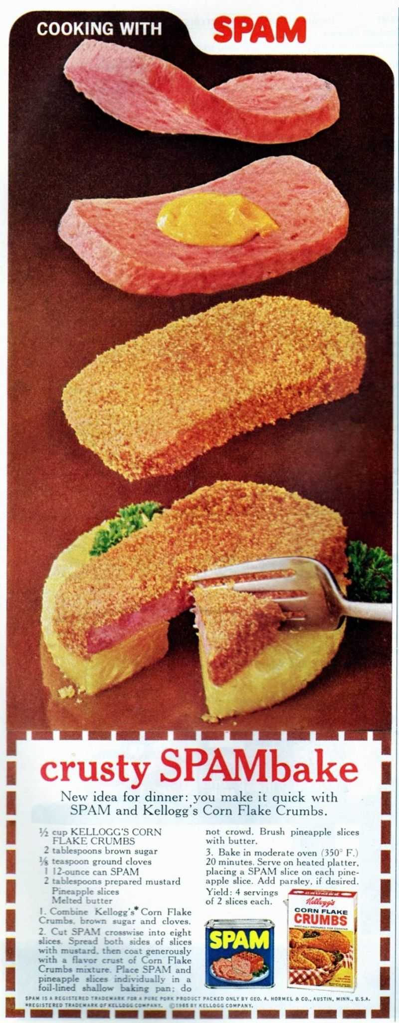 Spam And Pineapple Bake