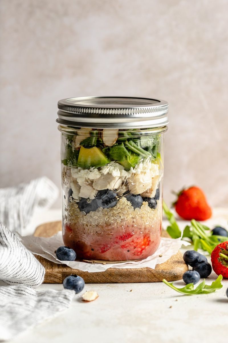 Mason Jar Quinoa Salad