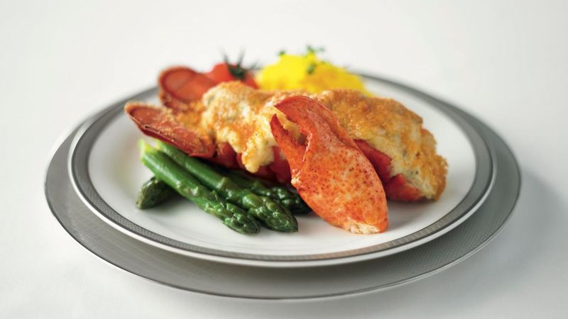 Oman Air’s Lobster And Saffron Risotto
