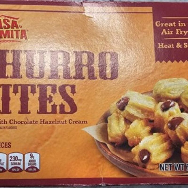 Chocolate Hazelnut Churro Bites Contain Undisclosed Milk