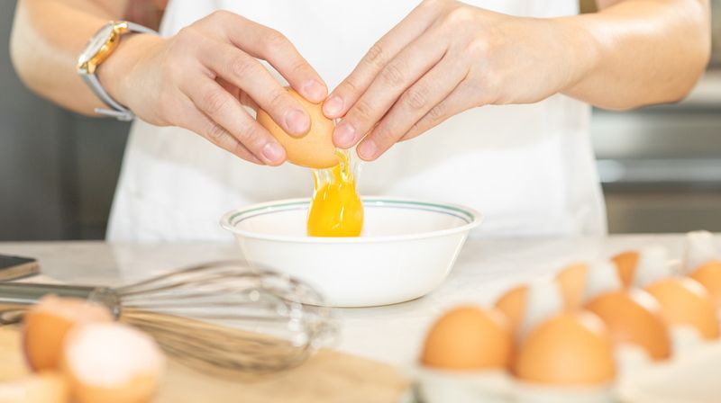Crack The Egg Into A Bowl First