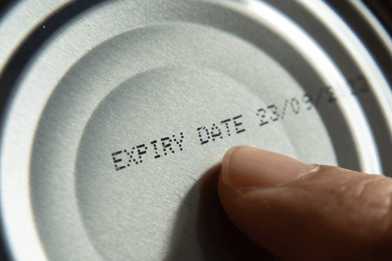 Ignoring Expiration Dates On Ingredients