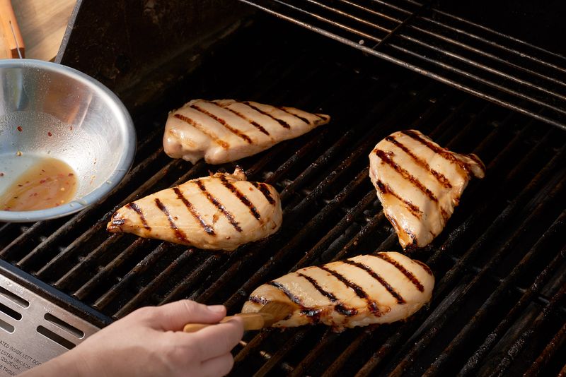 Adding BBQ Sauce At The Start