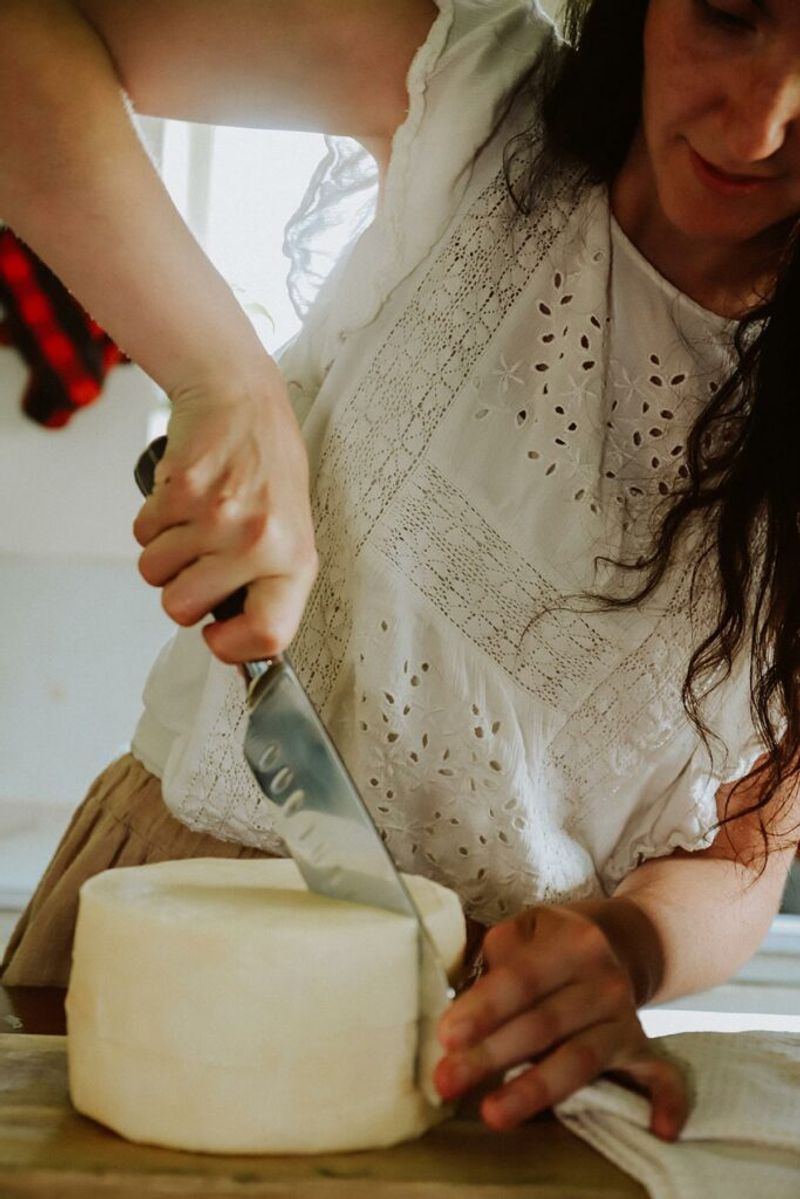 Making Their Own Butter And Cheese