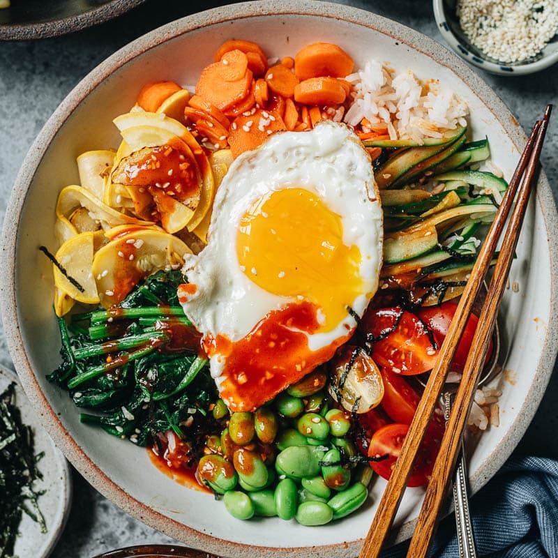 Vegetarian Bibimbap