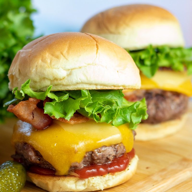 Grilled Venison Burgers