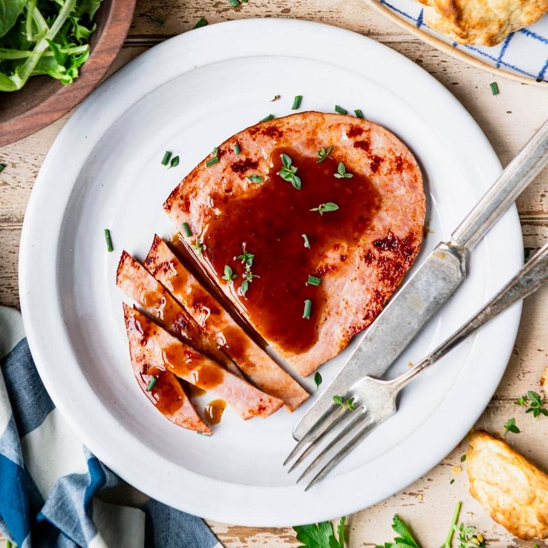 Virginia – Grilled Ham Steaks