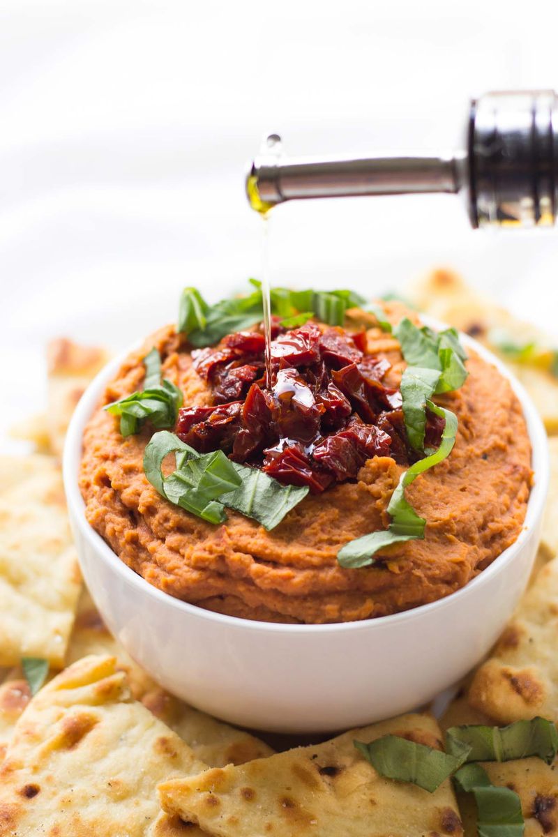 Sun-Dried Tomato And White Bean Dip
