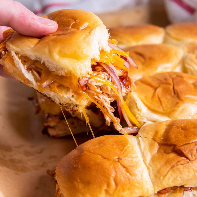 BBQ Chicken Sliders